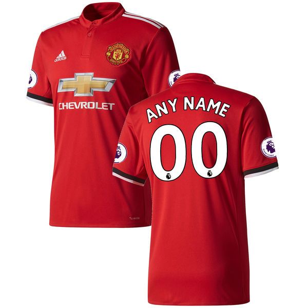 2017-2018 Manchester United Home Jersey 