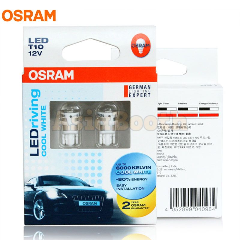 OSRAM 2880CW LEDriving T10 W5W LED Cool White 6000K