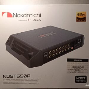 NAKAMICHI NDST550A Car Hi-Res Audio Digital Signal Processor Amplifier 12 Ch.